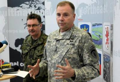 Click to enlarge Pentagon general Ben Hodges