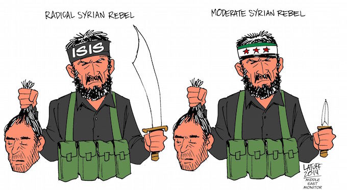 U.S. trains 60 moderate rebels in Syria - that's all they could find ...