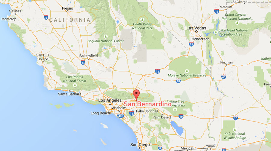 map of California