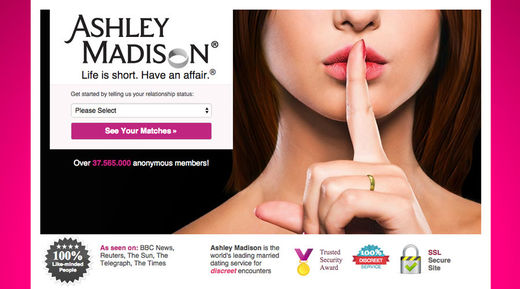 Cheating website Ashley Madison hacked, 37 million users affected