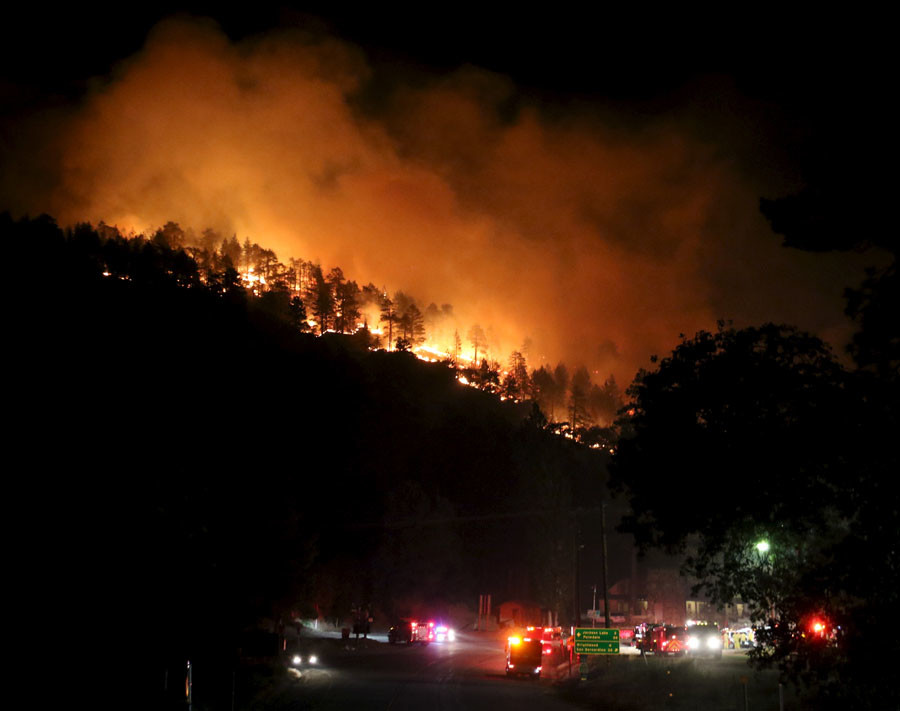 Click to enlarge wildfire