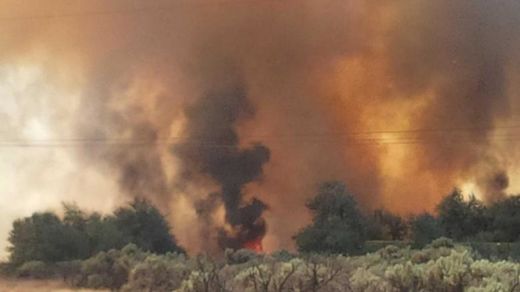 vantage WA wildfire