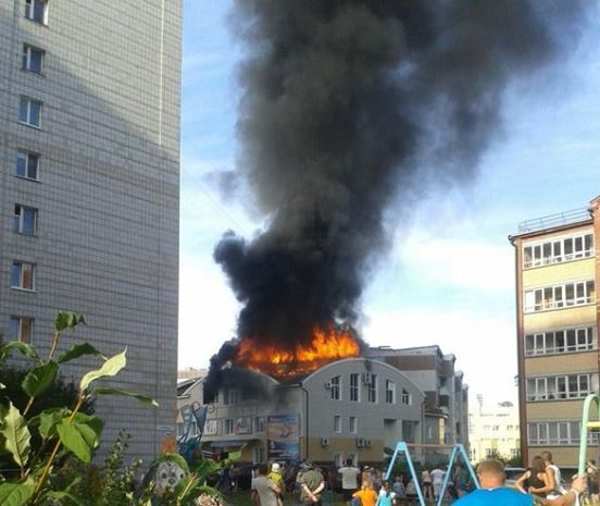 shopping mall fire siberia