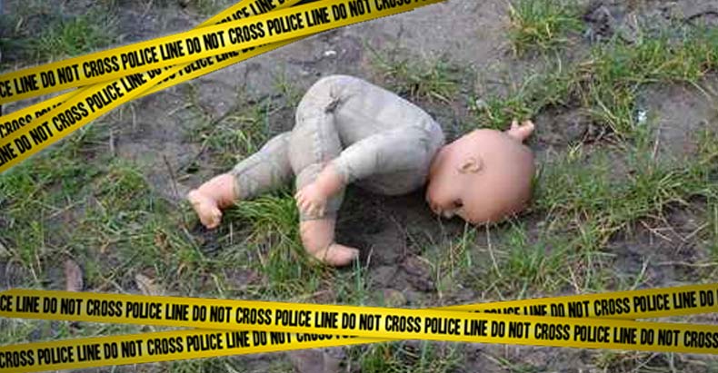 cops take woman's baby