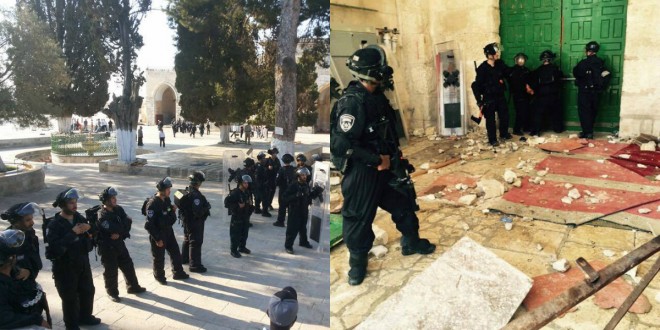 Click to enlarge Al-Asqa Mosque Raid