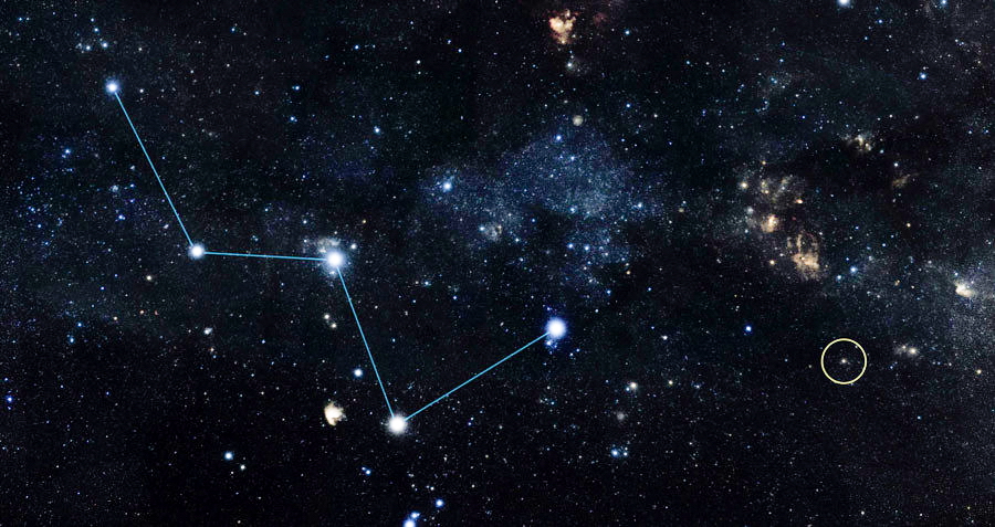 location of the star HD 219134 