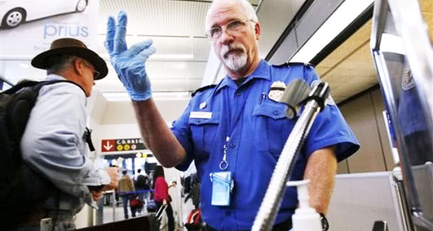 TSA scan