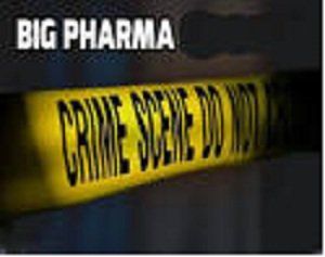 big pharma crime scene