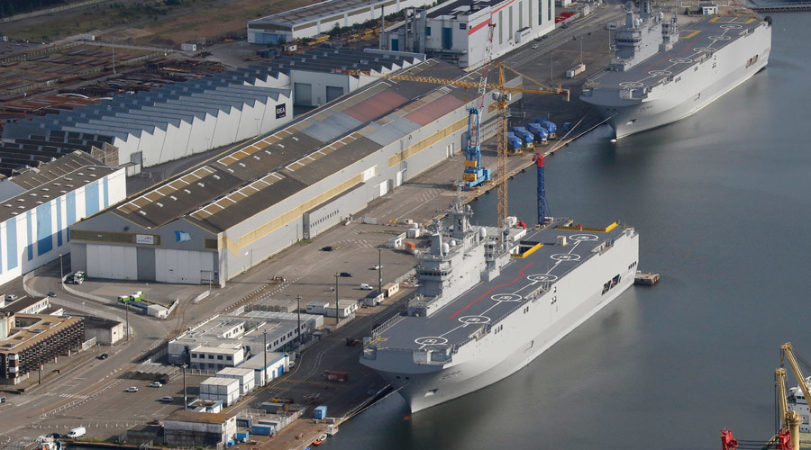Mistral-class helicopter carriers