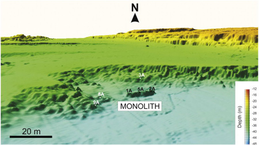 Click to enlarge monolith discovery map