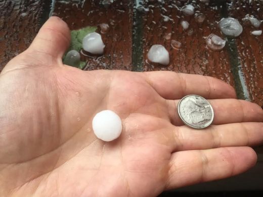 Hail Storm Calgary 2