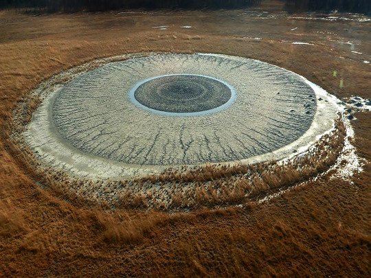 mud volcano in Russia
