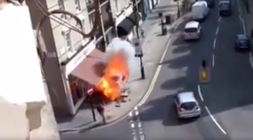 exploding pavement