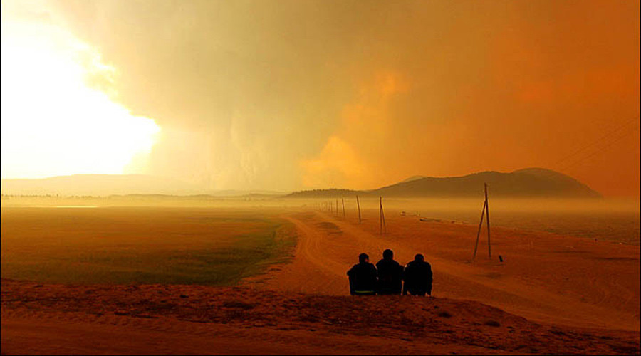 Lake Baikal wildfires
