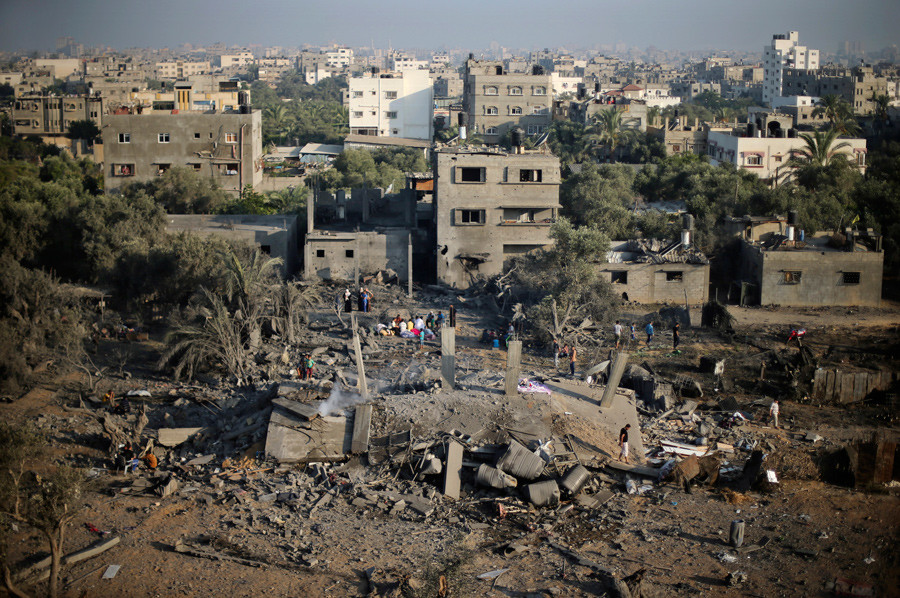 Click to enlarge gaza destruction