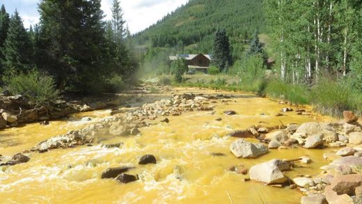 gold king mine, animas river