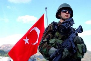 Turkey soldier