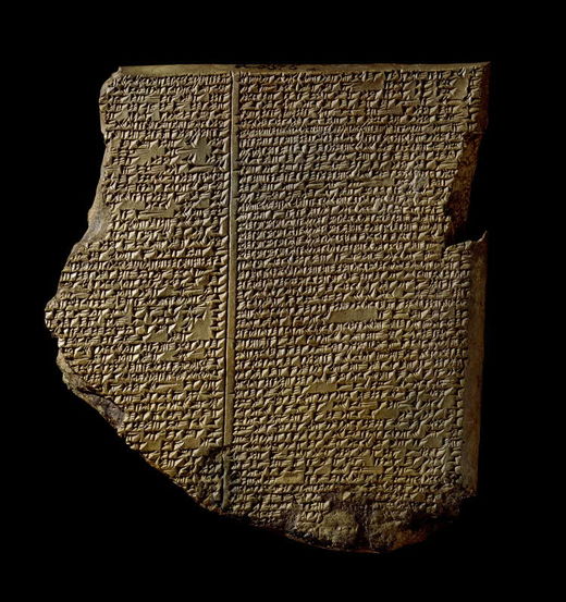 The Gilgamesh Tablet Library of Ashurbanipal