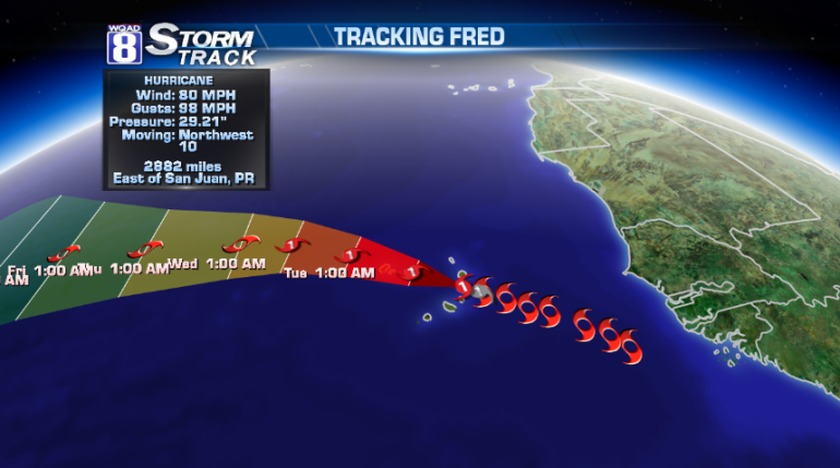 hurricane fred