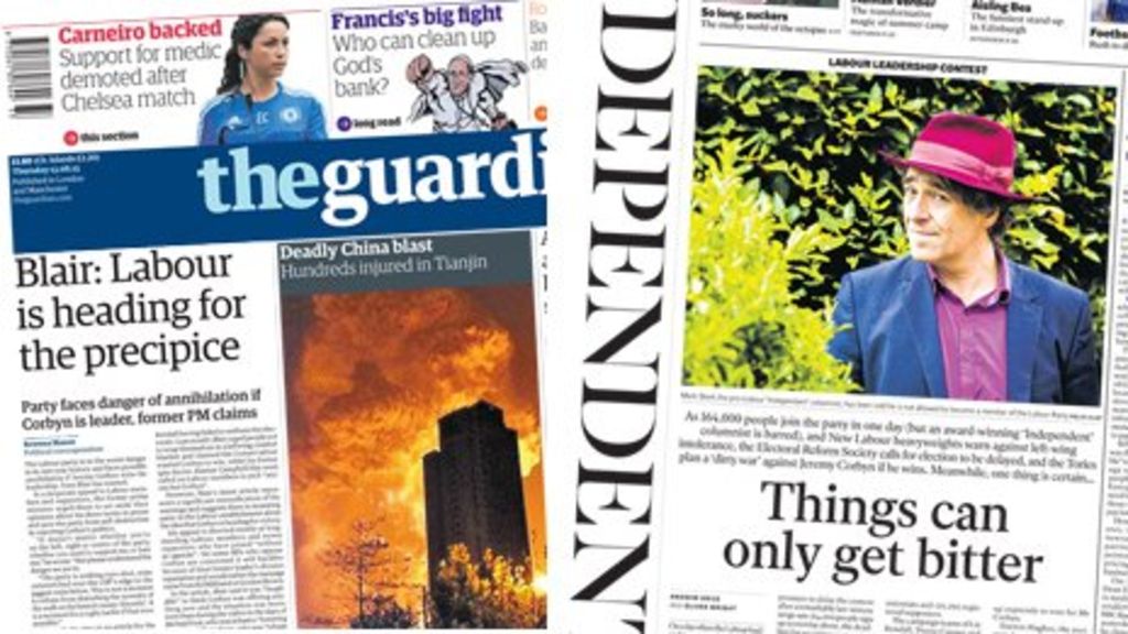 blair attack on corbyn