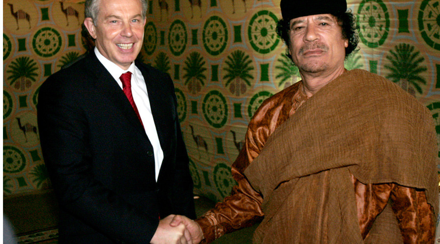 Blair Gaddafi
