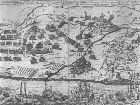 Click to enlarge The Battle of Dunbar