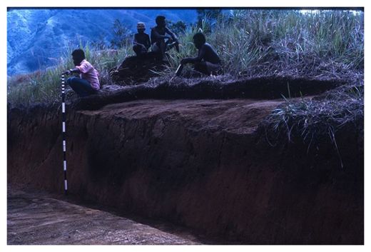 Click to enlarge Wanelek archaeological site