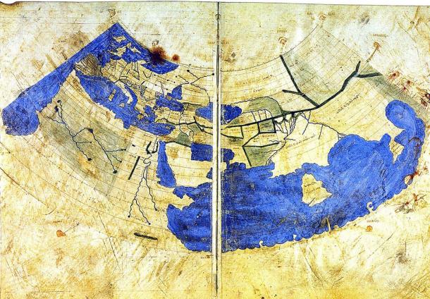 byzantine greek world map