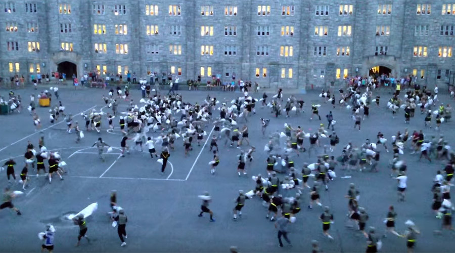 west point pillow fight