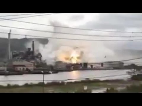 Japan factory explosion