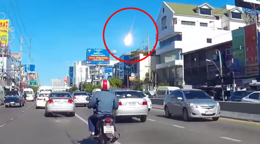 Fireball over Thailand