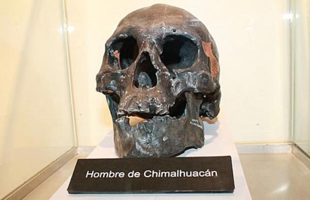 skull chimalhuacan man