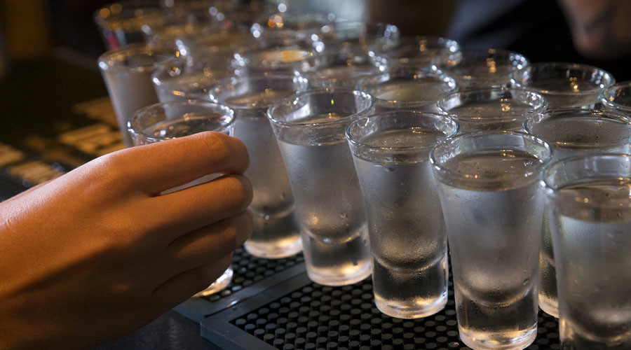 shot glasses
