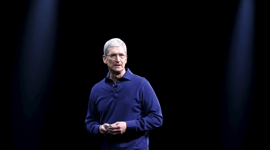 Click to enlarge Apple CEO Tim Cook