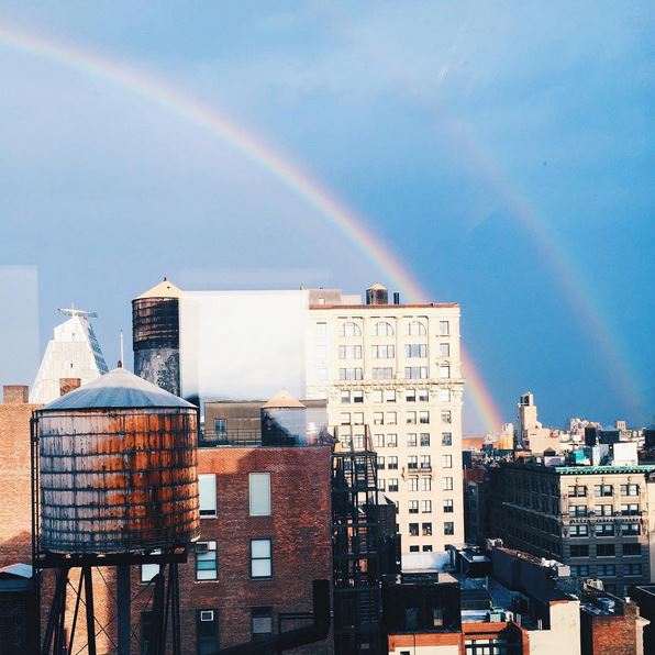 NY double rainbow