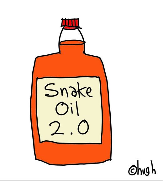 snake oil con men