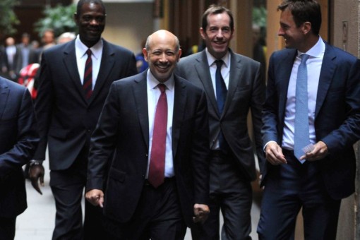 Goldman Sachs Lloyd C Blankfein