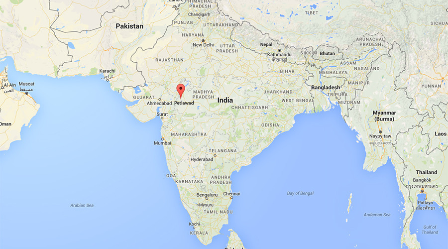 Click to enlarge Map of India
