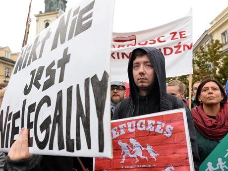 refugees poland