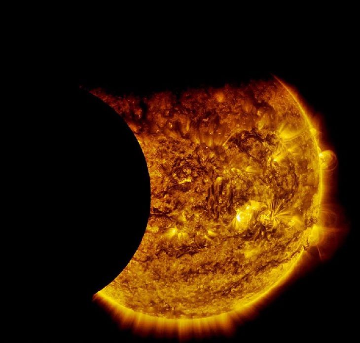 NASA captures double eclipse of the sun Science & Technology