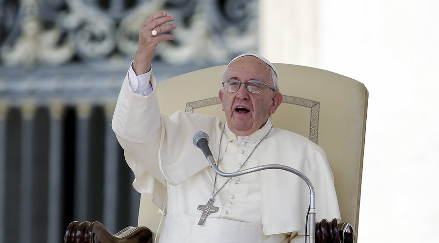 Click to enlarge Pope Francis