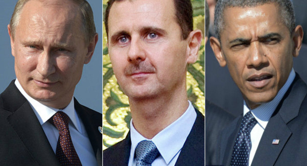 Putin Assad Obama