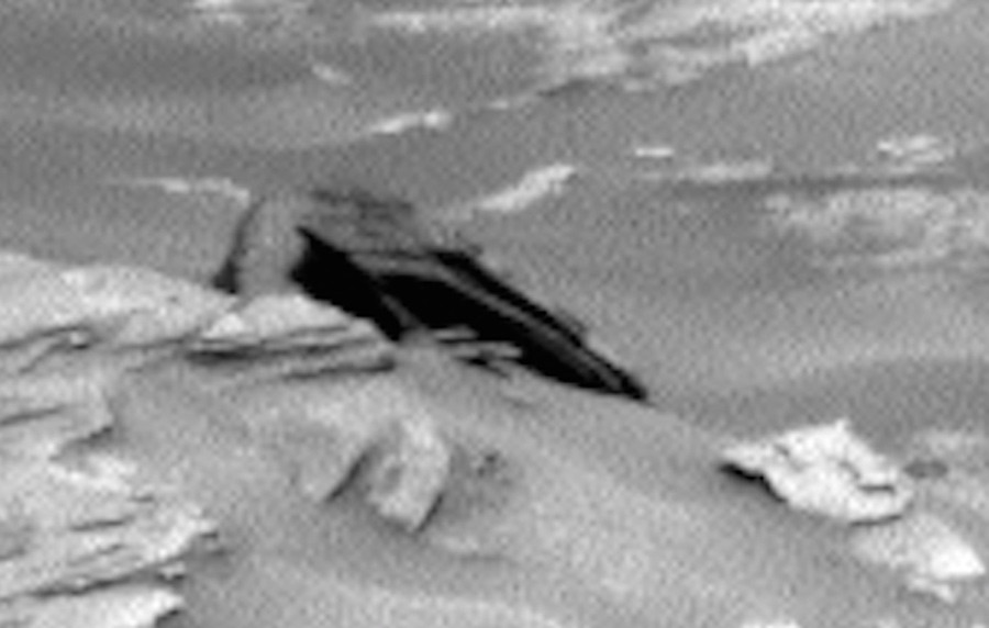 Click to enlarge crashed ufo mars