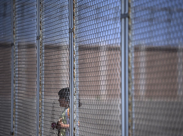 Fence between Turkey and Bulgaria