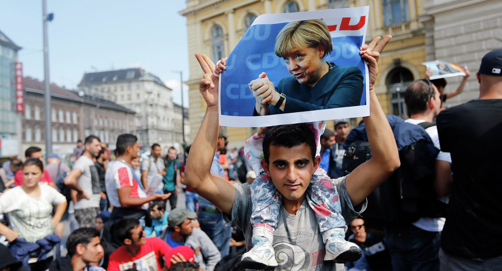 Click to enlarge Refugees in Germany