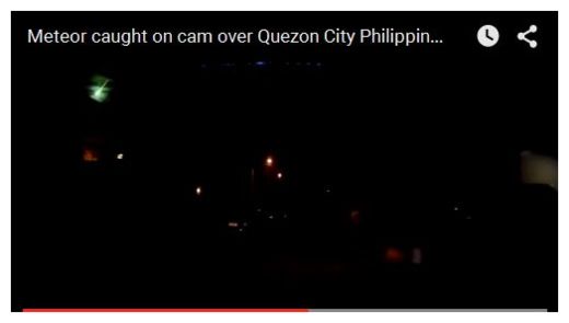 Meteor Over Quezon