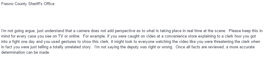 Police comment