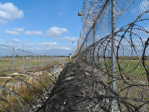 prison fence