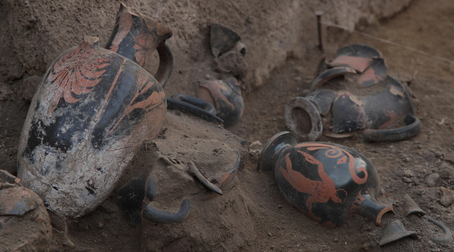 Archeological site of Pompeii 