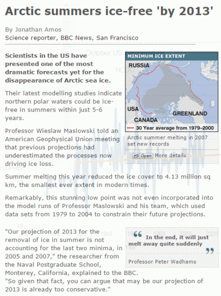 arctic ice free
